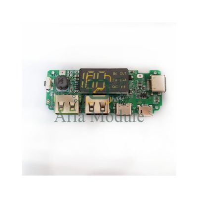 شارژر و بوستر با نمايشگر Micro/Type-C QC 2.4A