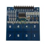 صفحه کلید خازنی key pad touch TTP226 2×4 key - تصویر 3