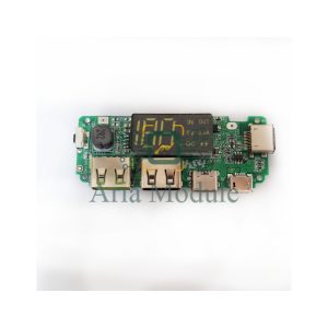 شارژر و بوستر با نمايشگر Micro/Type-C QC 2.4A