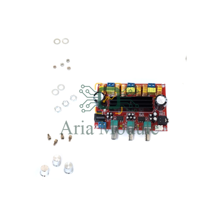 00211016-1.jpg ماژول آمپلی فایر سه کانال XH-M139 2x50W+100W - تصویر 1