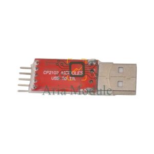 ماژول مبدل CP2102 USB to Serial Red