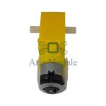 موتور ربات دو محور گیربکس دار DC Motor Geared 1:48 3-6VDC - تصویر 3