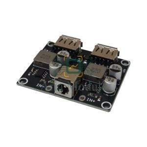 مبدل کاهنده دو خروجی QC3.0 USB DC TO DC